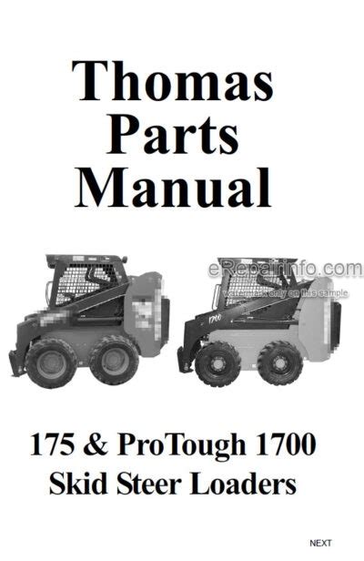 thomas 175 skid steer parts|thomas 1700 skid steer parts.